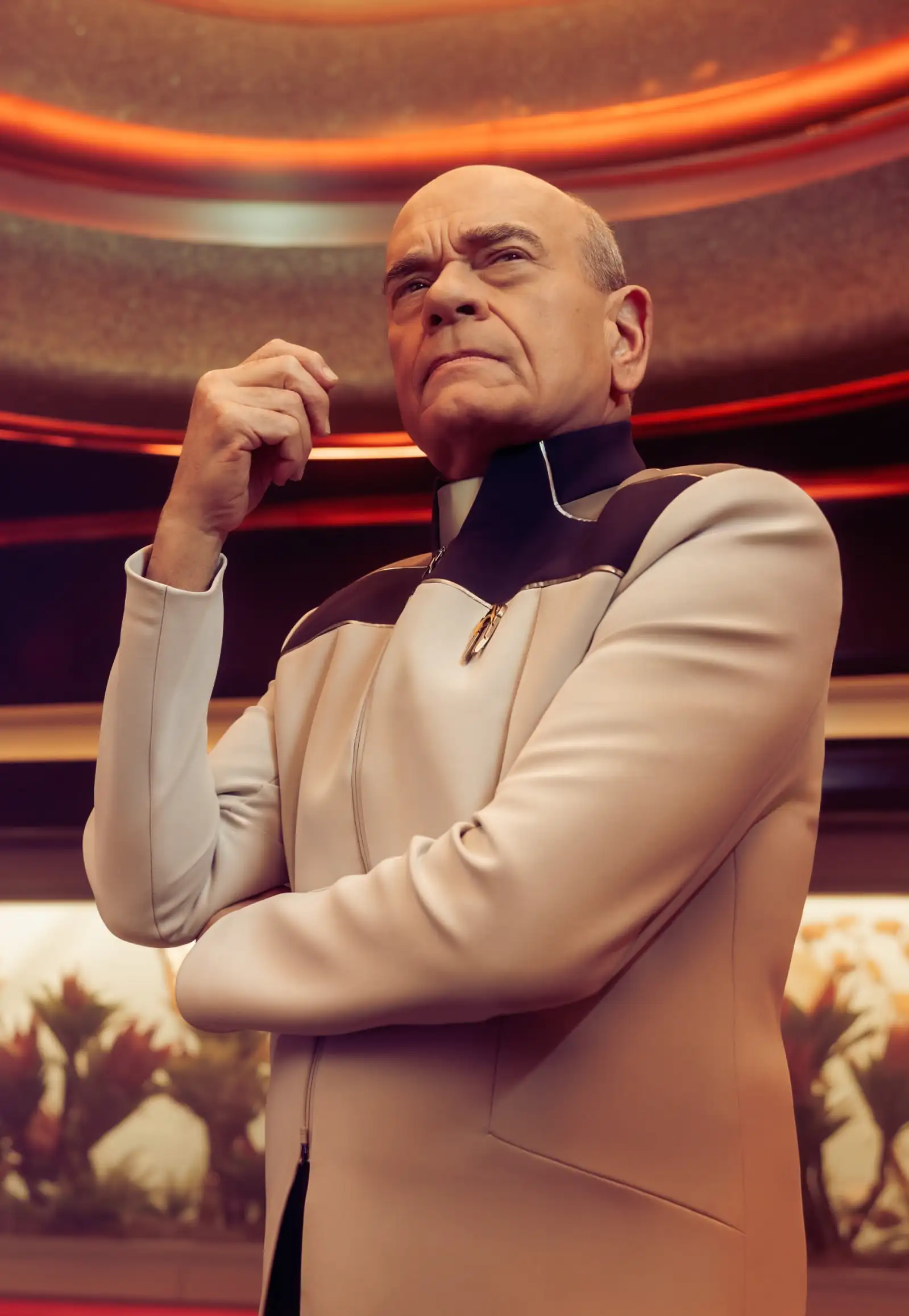 A portrait of the doctor.